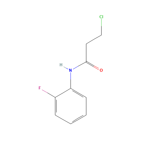 3-Chloro-N-(2-fluorophenyl)propanamide (CAS: 349097-66-1) - Related Chemical Product