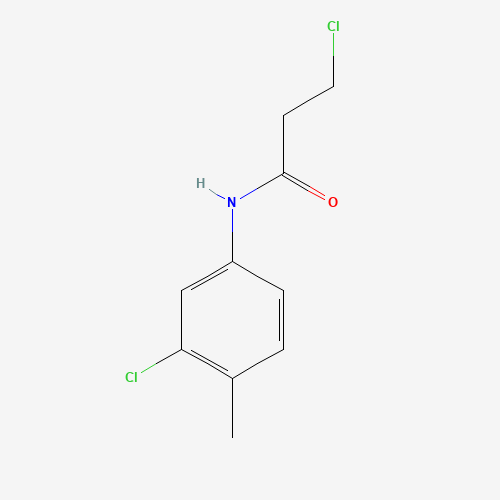 3-Chloro-N-(3-chloro-4-methylphenyl)propanamide (CAS: 51318-77-5) - Related Chemical Product