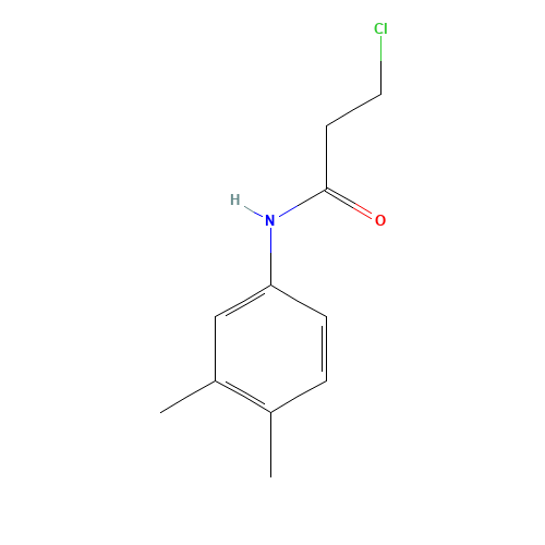 3-Chloro-N-(3,4-dimethylphenyl)propanamide (CAS: 5446-25-3) - Related Chemical Product