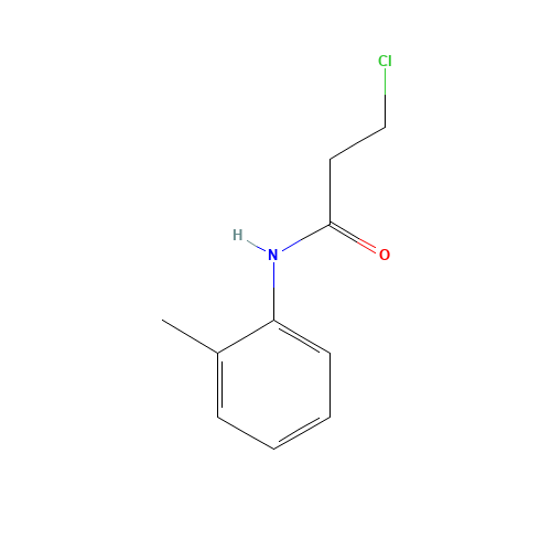 3-Chloro-N-(2-methylphenyl)propanamide (CAS: 19422-76-5) - Related Chemical Product