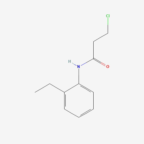 3-Chloro-N-(2-ethylphenyl)propanamide (CAS: 349090-40-0) - Related Chemical Product