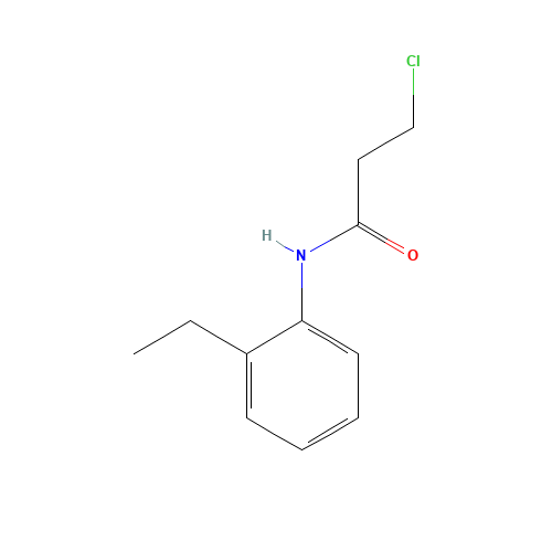 3-Chloro-N-(2-ethylphenyl)propanamide (CAS: 349090-40-0) - Related Chemical Product