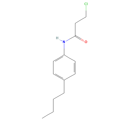 N-(4-Butylphenyl)-3-chloropropanamide (CAS: 20331-18-4) - Related Chemical Product