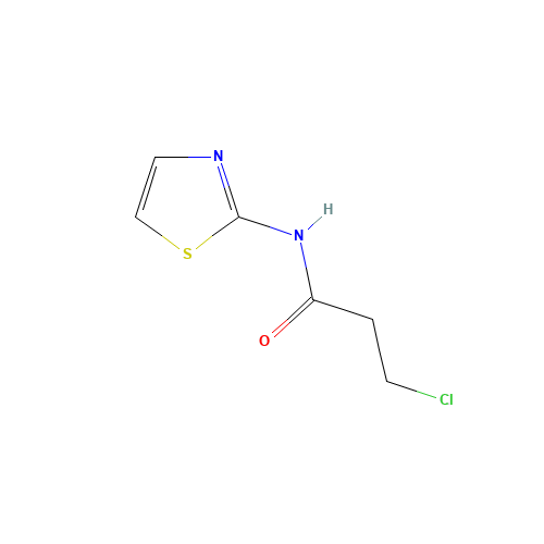 3-Chloro-N-1,3-thiazol-2-ylpropanamide (CAS: 26774-38-9) - Related Chemical Product