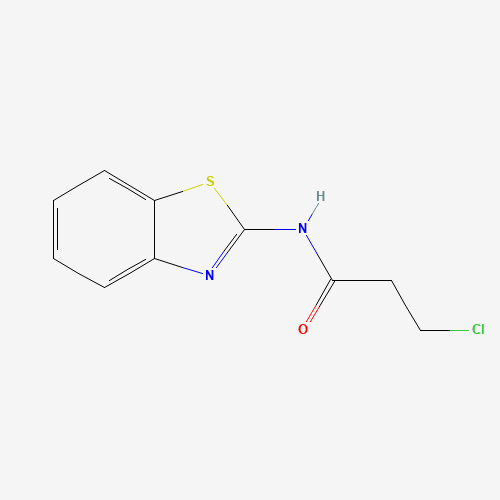 N-1,3-Benzothiazol-2-yl-3-chloropropanamide (CAS: 2877-36-3) - Related Chemical Product