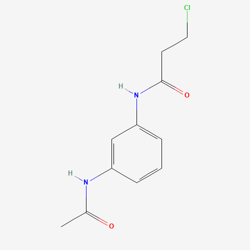N-[3-(Acetylamino)phenyl]-3-chloropropanamide (CAS: 900711-15-1) - Related Chemical Product