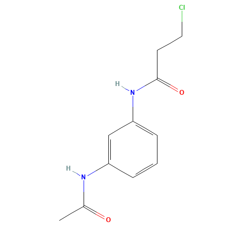 N-[3-(Acetylamino)phenyl]-3-chloropropanamide (CAS: 900711-15-1) - Related Chemical Product