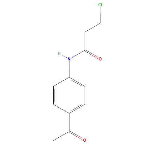 N-(4-Acetylphenyl)-3-chloropropanamide (CAS: 51256-02-1) - Related Chemical Product