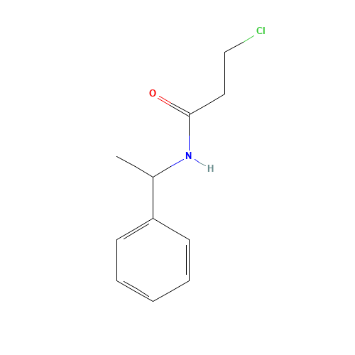 3-Chloro-N-(1-phenylethyl)propanamide (CAS: 80364-90-5) - Related Chemical Product