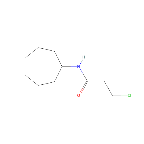 3-Chloro-N-cycloheptylpropanamide (CAS: 349098-09-5) - Related Chemical Product