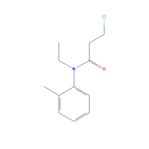 3-Chloro-N-ethyl-N-(2-methylphenyl)propanamide (CAS: 349098-11-9) - Related Chemical Product