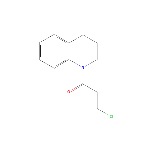 1-(3-Chloropropanoyl)-1,2,3,4-tetrahydroquinoline (CAS: 91494-44-9) - Related Chemical Product