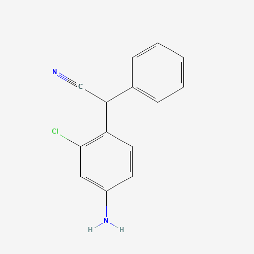 (4-Amino-2-chlorophenyl)(phenyl)acetonitrile (CAS: 4760-53-6) - Related Chemical Product