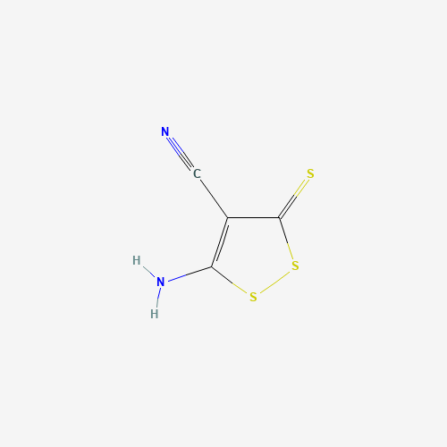 5-Amino-3-thioxo-3H-1,2-dithiole-4-carbonitrile (CAS: 5147-74-0) - Related Chemical Product