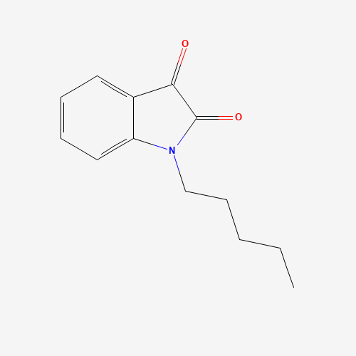 1-Pentyl-1H-indole-2,3-dione (CAS: 4290-90-8) - Related Chemical Product
