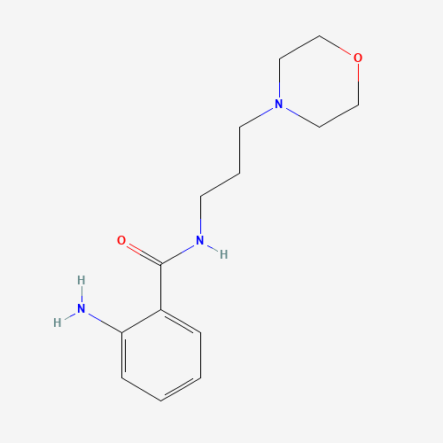 2-Amino-N-(3-morpholin-4-ylpropyl)benzamide (CAS: 13666-71-2) - Related Chemical Product