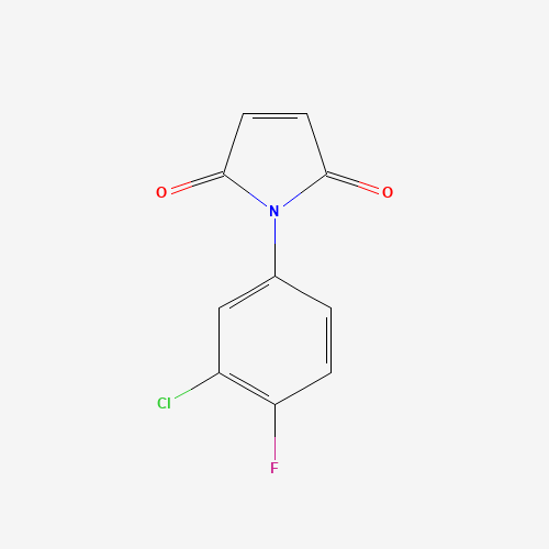 1-(3-Chloro-4-fluorophenyl)-1H-pyrrole-2,5-dione (CAS: 134220-37-4) - Related Chemical Product