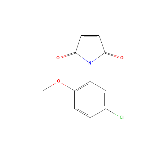 1-(5-Chloro-2-methoxyphenyl)-1H-pyrrole-2,5-dione (CAS: 39900-81-7) - Related Chemical Product