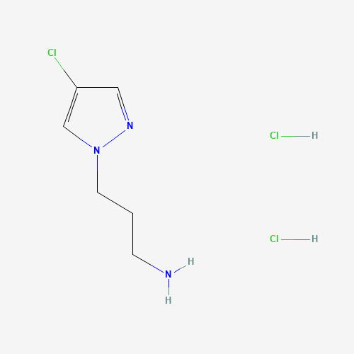 [3-(4-Chloro-1H-pyrazol-1-yl)propyl]amine dihydrochloride (CAS: 1006447-90-0) - Related Chemical Product