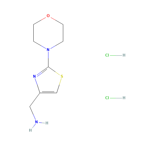[(2-Morpholin-4-yl-1,3-thiazol-4-yl)methyl]amine dihydrochloride (CAS: 1023811-09-7) - Related Chemical Product