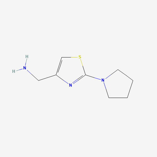 [(2-Pyrrolidin-1-yl-1,3-thiazol-4-yl)methyl]amine dihydrochloride (CAS: 1209952-47-5) - Related Chemical Product