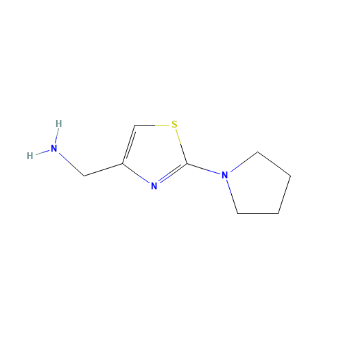 [(2-Pyrrolidin-1-yl-1,3-thiazol-4-yl)methyl]amine dihydrochloride (CAS: 1209952-47-5) - Related Chemical Product