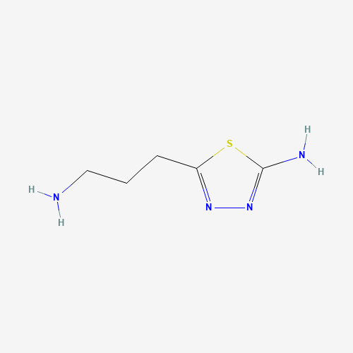 5-(3-Aminopropyl)-1,3,4-thiadiazol-2-amine dihydrochloride (CAS: 182125-23-1) - Related Chemical Product