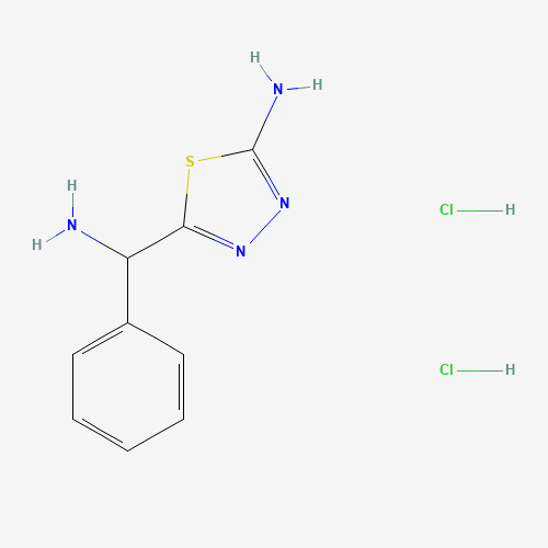 5-[Amino(phenyl)methyl]-1,3,4-thiadiazol-2-amine dihydrochloride (CAS: 1227465-55-5) - Related Chemical Product