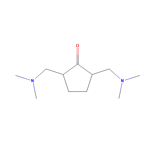 2,5-Bis[(dimethylamino)methyl]cyclopentanone dihydrochloride (CAS: 13290-51-2) - Related Chemical Product