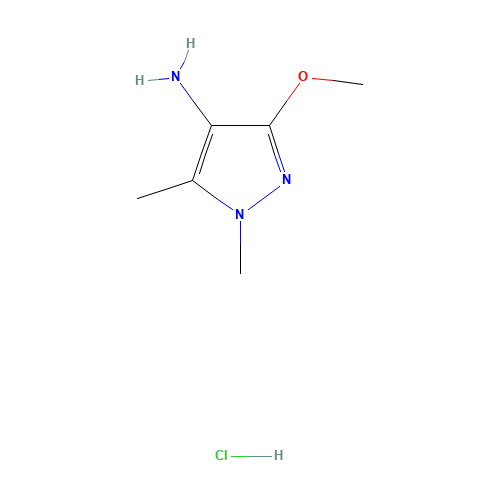 3-Methoxy-1,5-dimethyl-1H-pyrazol-4-amine hydrochloride (CAS: 1211264-90-2) - Related Chemical Product