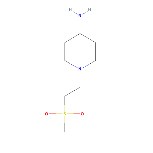 1-[2-(Methylsulfonyl)ethyl]piperidin-4-amine dihydrochloride (CAS: 920111-82-6) - Related Chemical Product