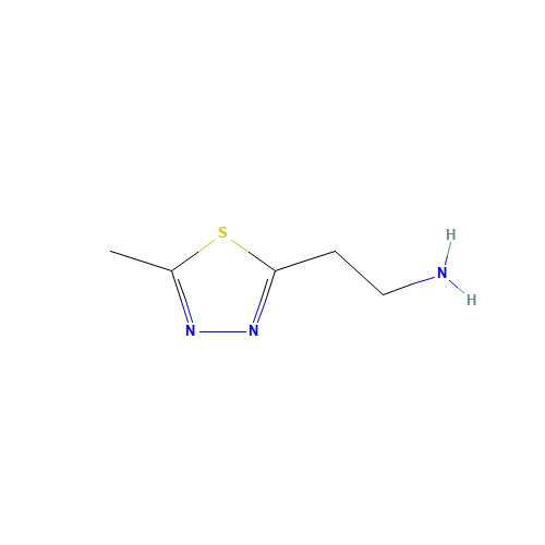 [2-(5-Methyl-1,3,4-thiadiazol-2-yl)ethyl]amine hydrochloride (CAS: 847155-17-3) - Related Chemical Product