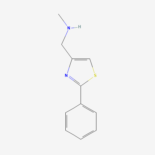 N-Methyl-1-(2-phenyl-1,3-thiazol-4-yl)methanamine dihydrochloride (CAS: 921101-66-8) - Related Chemical Product