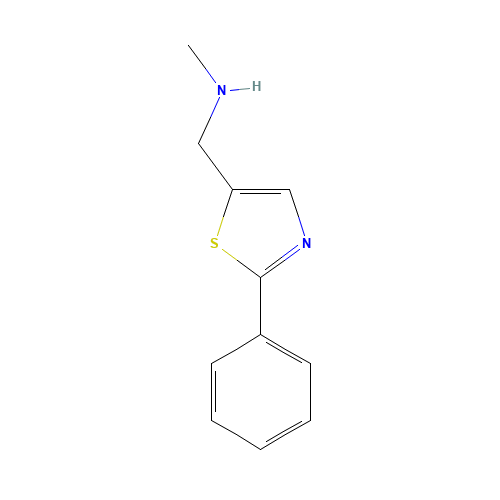 N-Methyl-1-(2-phenyl-1,3-thiazol-5-yl)methanamine dihydrochloride (CAS: 921124-39-2) - Related Chemical Product