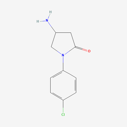 4-Amino-1-(4-chlorophenyl)pyrrolidin-2-one hydrochloride (CAS: 60655-93-8) - Related Chemical Product