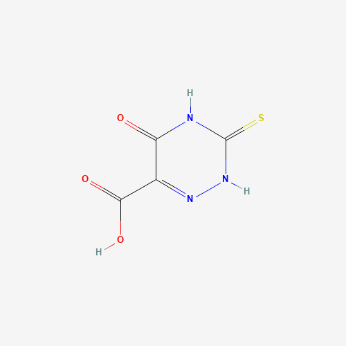 3-Mercapto-5-oxo-4,5-dihydro-1,2,4-triazine-6-carboxylic acid (CAS: 7338-75-2) - Related Chemical Product