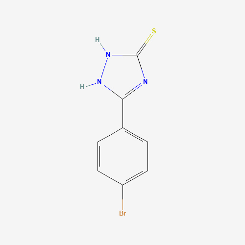 5-(4-Bromophenyl)-2,4-dihydro-3H-1,2,4-triazole-3-thione (CAS: 39631-33-9) - Related Chemical Product