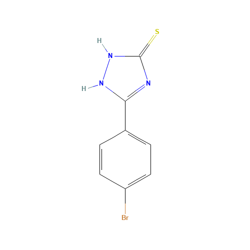 5-(4-Bromophenyl)-2,4-dihydro-3H-1,2,4-triazole-3-thione (CAS: 39631-33-9) - Related Chemical Product