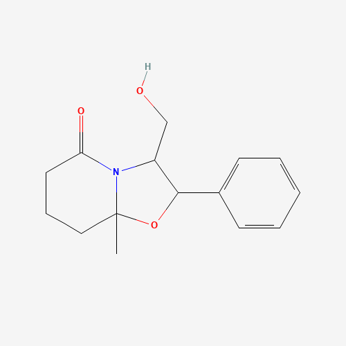 3-(Hydroxymethyl)-8a-methyl-2-phenylhexahydro-5H-[1,3]oxazolo[3,2-a]pyridin-5-one (CAS: 116950-01-7) - Related Chemical Product