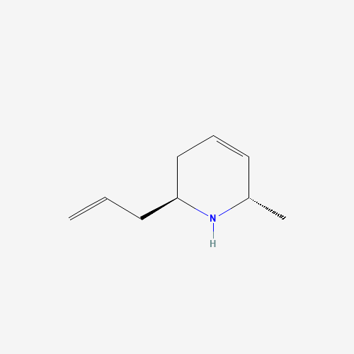 (2S,6S)-2-Allyl-6-methyl-1,2,3,6-tetrahydropyridine (CAS: 175478-18-9) - Chemical Structure and Molecular Formula 