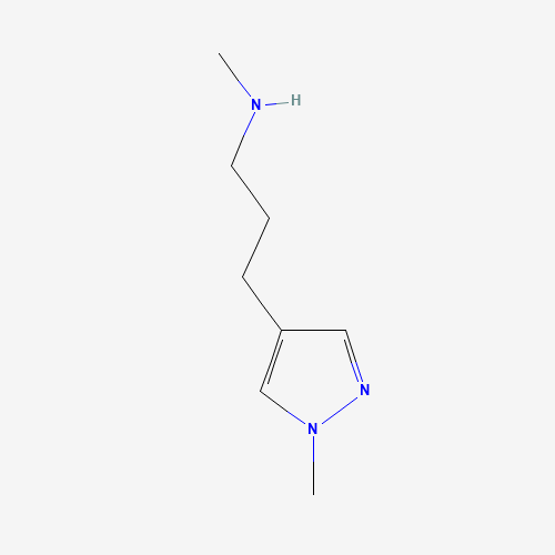 N-Methyl-3-(1-methyl-1H-pyrazol-4-yl)propan-1-amine (CAS: 1227465-68-0) - Related Chemical Product