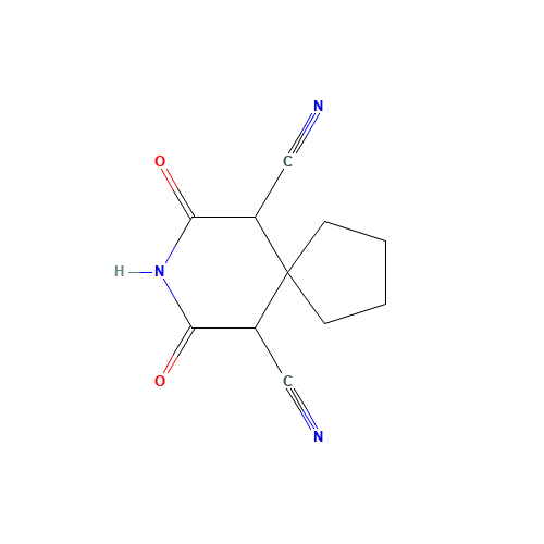 7,9-Dioxo-8-azaspiro[4.5]decane-6,10-dicarbonitrile (CAS: 42940-56-7) - Related Chemical Product