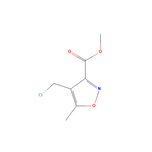 Methyl 4-(chloromethyl)-5-methylisoxazole-3-carboxylate (CAS: 1177292-31-7) - Related Chemical Product