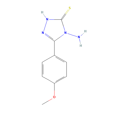 4-Amino-5-(4-methoxyphenyl)-4H-1,2,4-triazole-3-thiol (CAS: 36209-49-1) - Related Chemical Product