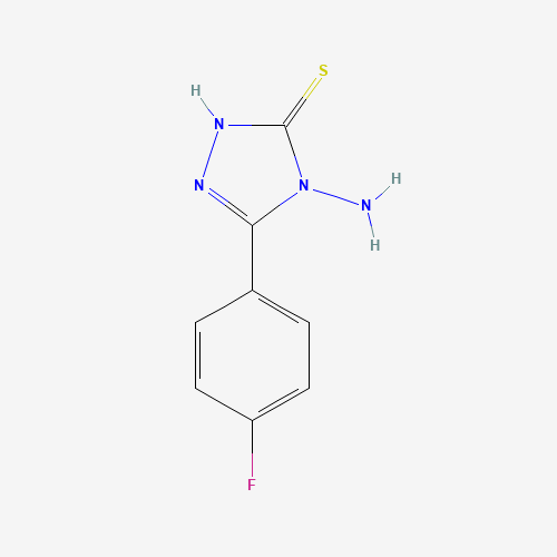 4-Amino-5-(4-fluorophenyl)-4H-1,2,4-triazole-3-thiol (CAS: 61019-25-8) - Related Chemical Product