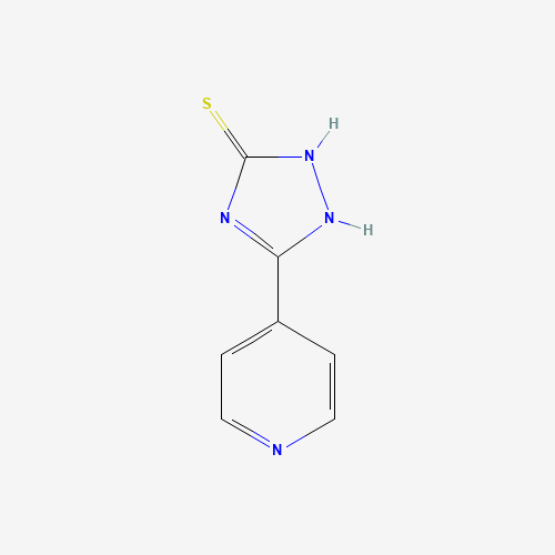 5-Pyridin-4-yl-2,4-dihydro-3H-1,2,4-triazole-3-thione (CAS: 1477-24-3) - Related Chemical Product