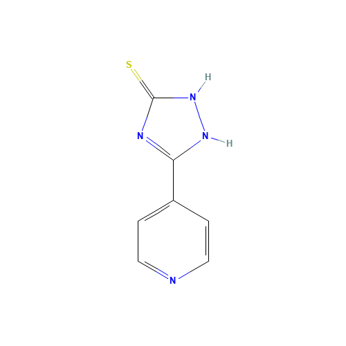 5-Pyridin-4-yl-2,4-dihydro-3H-1,2,4-triazole-3-thione (CAS: 1477-24-3) - Related Chemical Product
