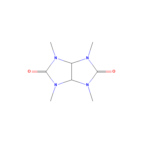 1,3,4,6-Tetramethyltetrahydroimidazo[4,5-d]-imidazole-2,5(1H,3H)-dione (CAS: 10095-06-4) - Related Chemical Product