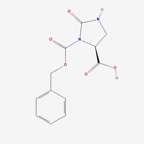 (4S)-3-[(Benzyloxy)carbonyl]-2-oxoimidazolidine-4-carboxylic acid (CAS: 59760-01-9) - Related Chemical Product