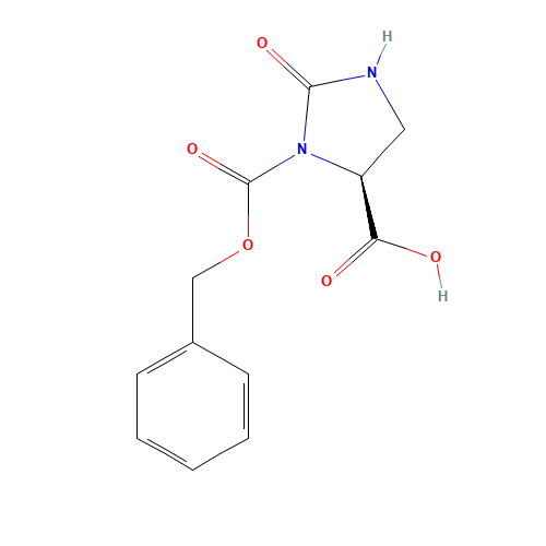 (4S)-3-[(Benzyloxy)carbonyl]-2-oxoimidazolidine-4-carboxylic acid (CAS: 59760-01-9) - Related Chemical Product